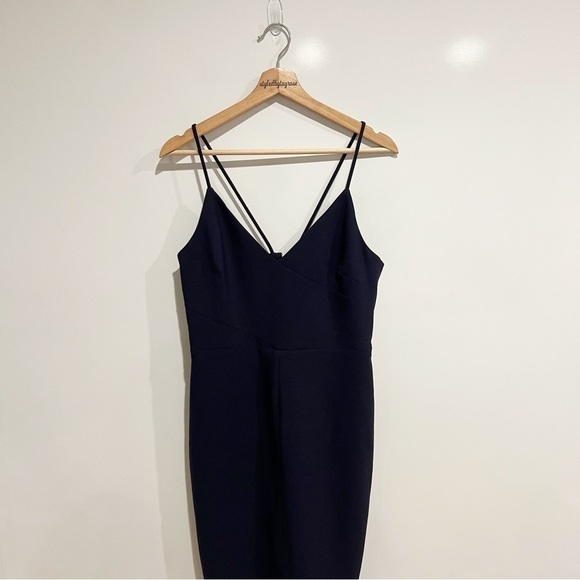 NWT Likely Brooklyn Fitted Midi Dress in Navy - Picture 13 of 14